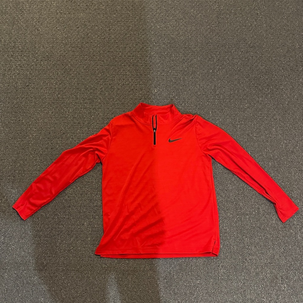 Nike Red Long Sleeve Shirt